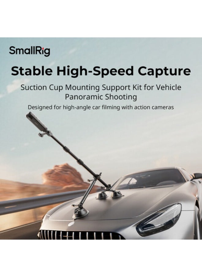 SMALLRIG - SmallRig Camera Suction Cup Car Mount Kit for Panoramic Shooting 4380 - Image 1