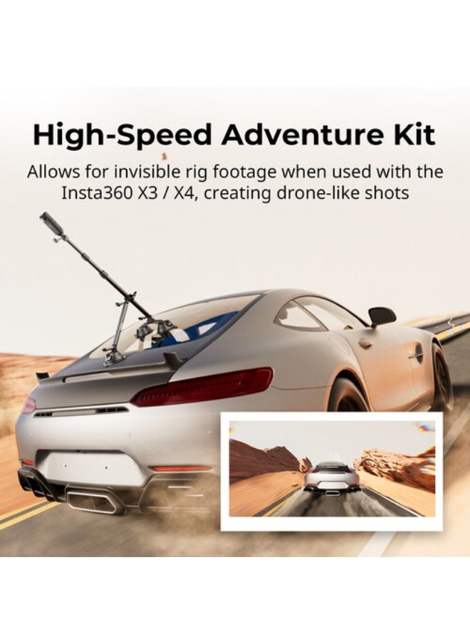 SMALLRIG - SmallRig Camera Suction Cup Car Mount Kit for Panoramic Shooting 4380 - Image 1