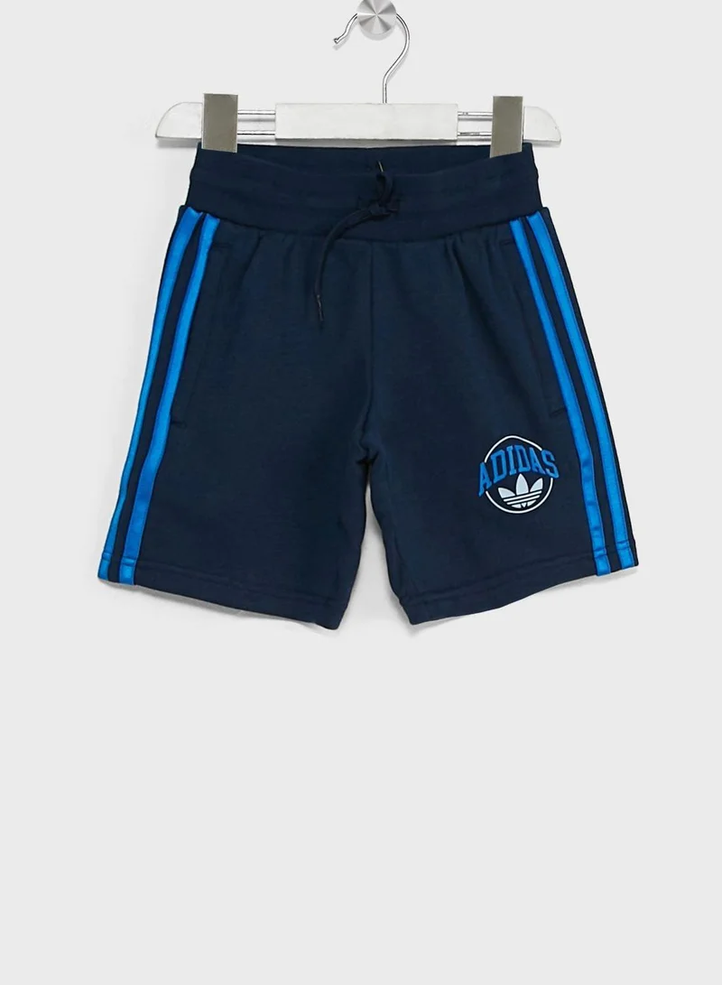 adidas شورت أوريجينالز أزرق للأطفال