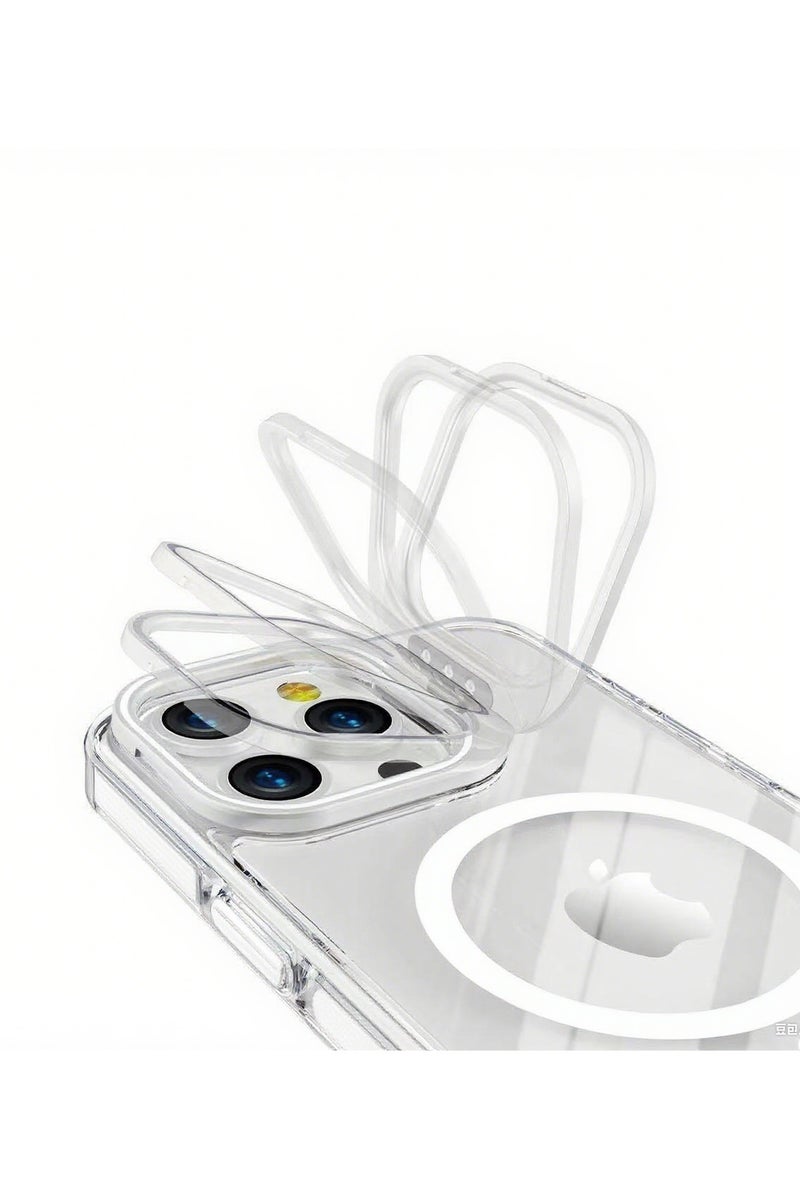 Apple iPhone 16 Plus with Wireless Charging, Lens Stand, Shockproof Protection, Magnetic Suction Stand - Image 3