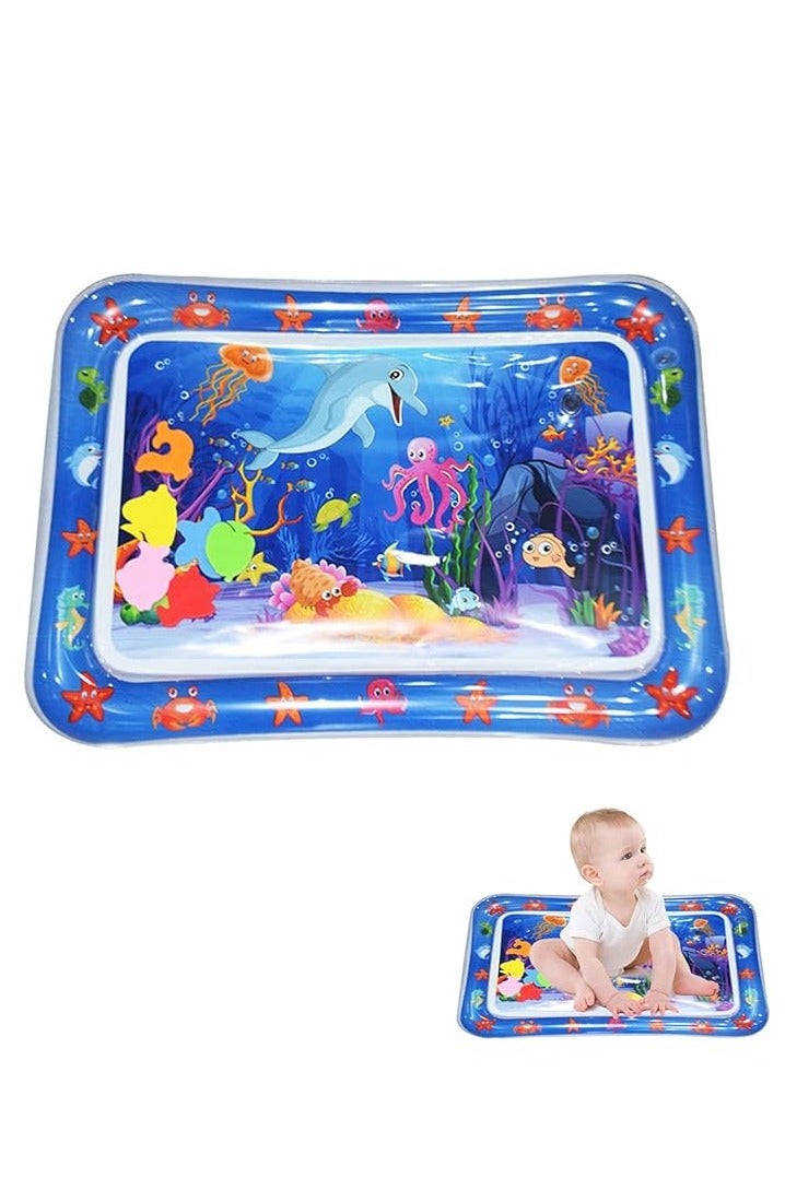 ممز بلانيت سجاده  مائيه الحجم الكبير ( 69 * 51) سم  من ممز بلانيت، مركز نشاط كبير جدا متعدد المراحل العاب لاطفال والالعاب الحسية، سجاده لعب قابل للنفخ، هدية تحفيز بصري للاولاد والبنات -العاب بيبي -العاب اطفال من سن 3 شهور - Image 5