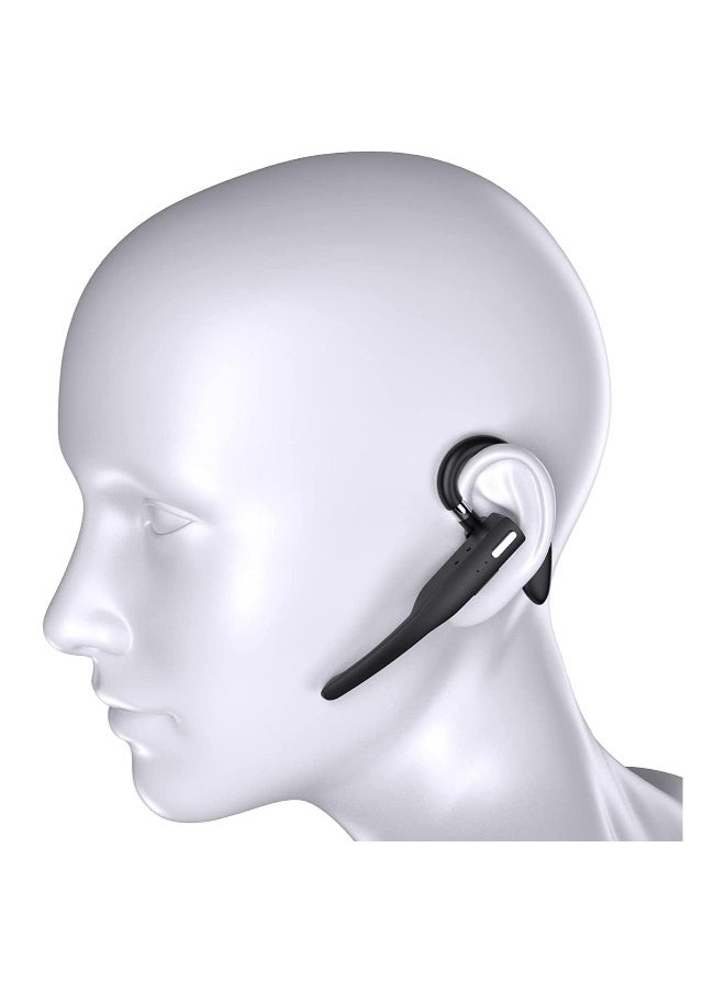 Generic - YYK525 Wireless Bluetooth-compatible Earphone Handsfree Business Headset Mini Earbuds Built-in Mic for Car Driving - Image 1