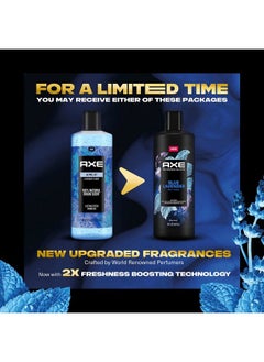 Axe Fine Fragrance Collection Body Wash For Men Blue Lavender 4 Count 12H Refreshing Scent Shower Gel Infused With Lavender Mint And Amber Essential Oils 18 Oz  - Image 3