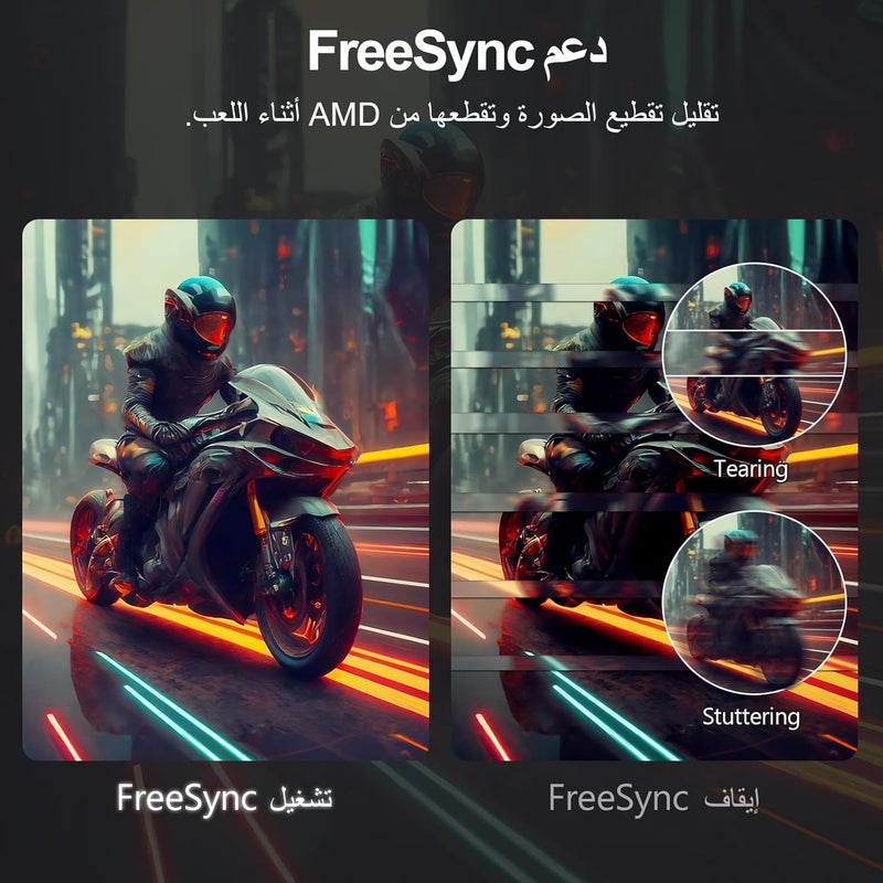 Z Z-Edge شاشة ألعاب Z-EDGE بحجم 27 بوصة - نسبة عرض إلى ارتفاع 16:9، دقة QHD 2K (2560x1440)، معدل تحديث 260 هرتز، زمن استجابة 1 مللي ثانية، لوحة IPS، شاشة LED بدون إطار، تقنية AMD FreeSync، منافذ DisplayPort و HDMI، طراز G27I2K - Image 5