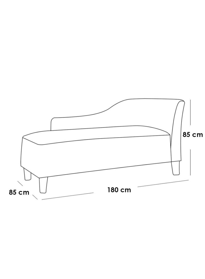 مردود السعودية طقم غرفة معيشة قطعتين كنبة ثلاثية 210 سم وكنبة ثنائية 180 سم خشب سويدي قماش مخمل - بيج - MS_LR-WD-SET_0001_BG - Image 2