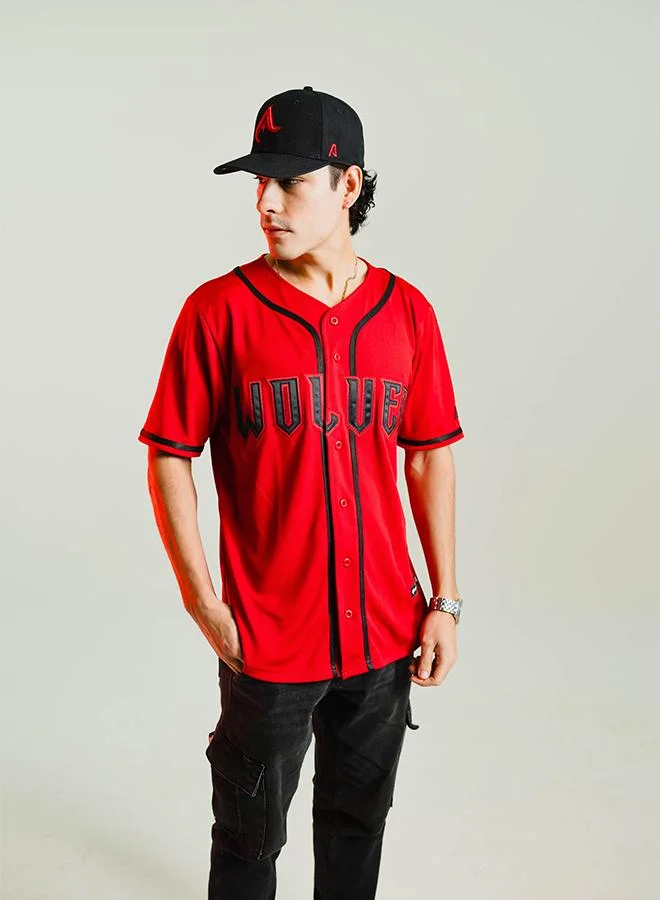 البيسبول يونايتد قميص بديل رسمي لميدان الذئاب العربية