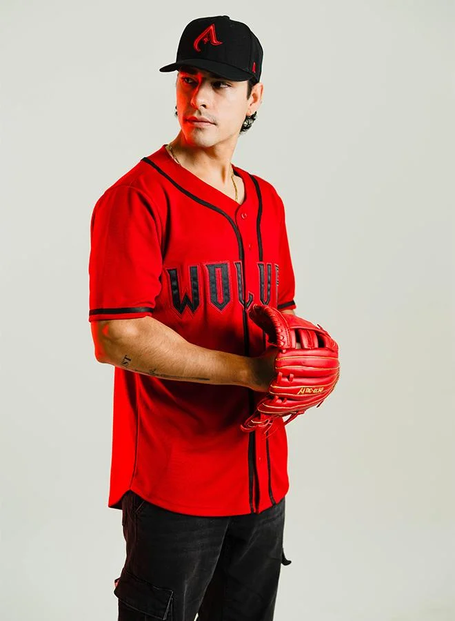 البيسبول يونايتد قميص بديل رسمي لميدان الذئاب العربية