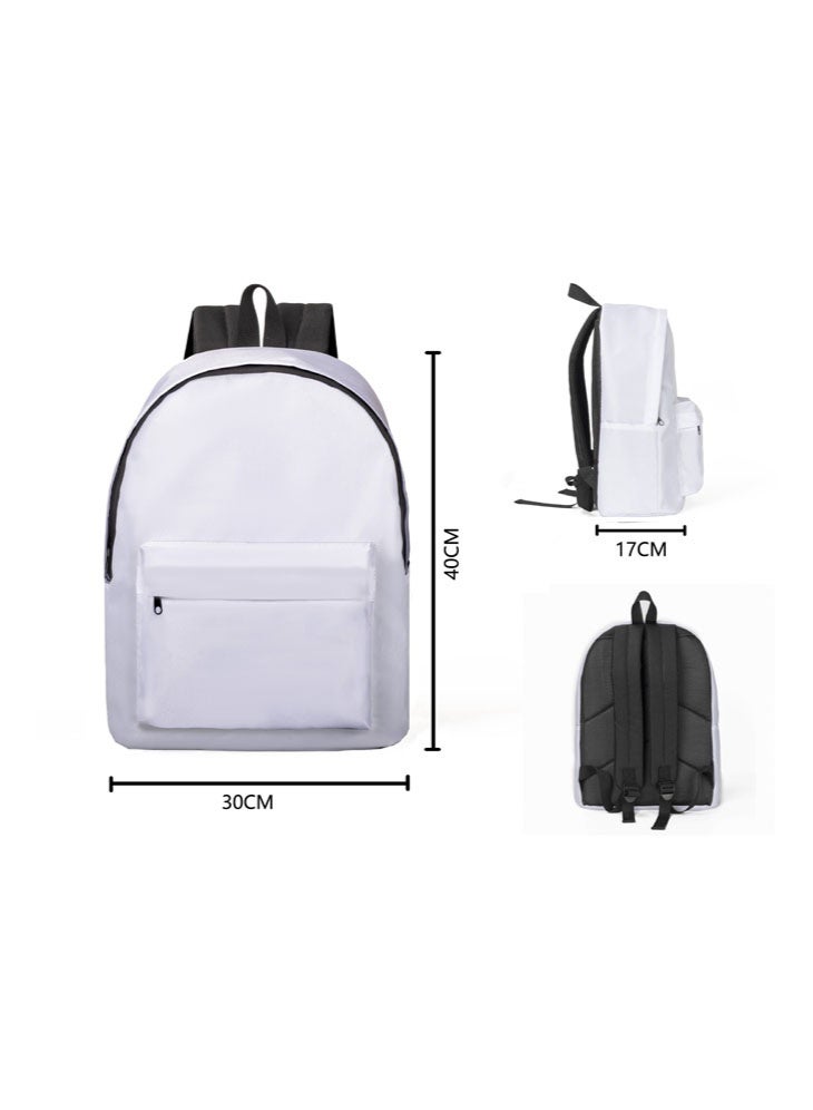 Minecraft backpack pencil case two-piece suit men and women leisure sports travel backpack student school backpack - Image 2