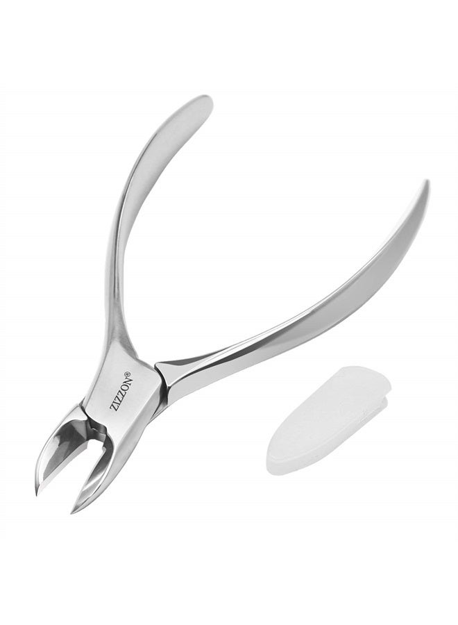 Manicure Set Professional Stainless Steel Toenail and Fingernail Clippers Set 9 in1 Pedicure and Grooming kit with Travel Case (Orange)