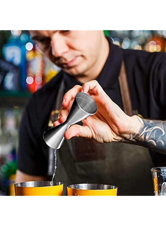 Double Cocktail Jigger with Measurements Inside, 2 oz 1 oz Jigger for Bartending, 304 Stainless Steel Cocktail Bar Tools for Bar Home Bartender Party Wine Drink - Image 5
