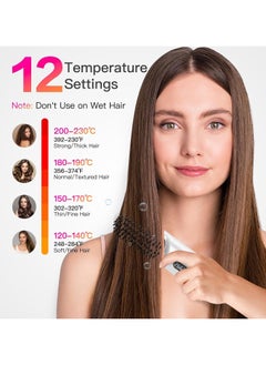 General Portable Cordless Hair Straightener, Brush Portable Negative Ion Hair Straightening Brush 60 Minutes Long Battery Hot Comb Hair Straightener Lightweight and Mini Portable  - Image 2