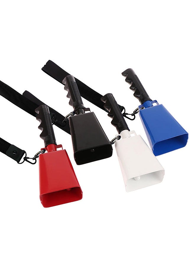 Generic - 2 Pack Cowbell with Handle Noise Makers for Football Games Ranch Sports Events Party Concert 9 Inch Cow Bell - Image 1