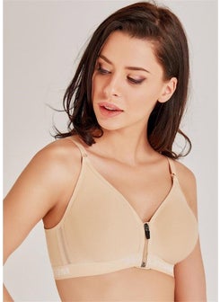 Magic Form 6727 Combed Cotton Prosthetic Bra - Ten  - Image 1