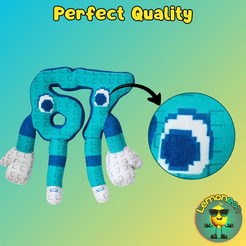 Lemoneon 67 Plush 10" Italian Brainrot Plush Meme AI-Crafted Stuffed Figure Pillow for Video Game Fans Room Decor - Image 3