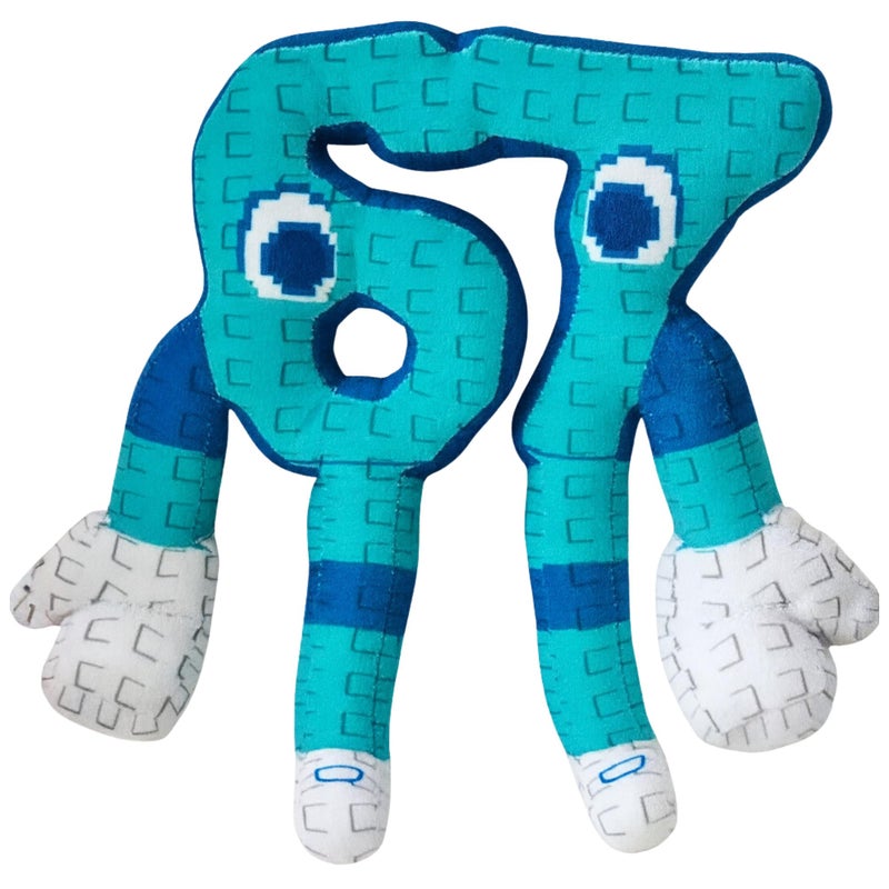 Lemoneon 67 Plush 10" Italian Brainrot Plush Meme AI-Crafted Stuffed Figure Pillow for Video Game Fans Room Decor - Image 1
