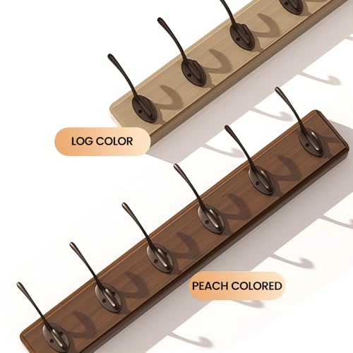 GUDGI Wall Mounted Coat Hooks50lbs CapacitySwanShaped Double HooksSpace Saving Entryway Organizer for FoyerClosetDoor NOT Come Assembled 4 Hooks - Image 3