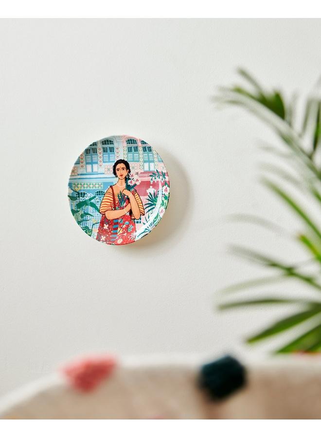 تشومباك طبق حائط كاتونج للزهور، قطر . سم - Image 1