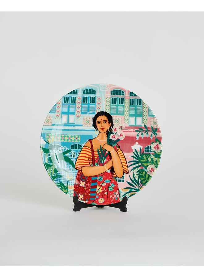 تشومباك طبق حائط كاتونج للزهور، قطر . سم - Image 2