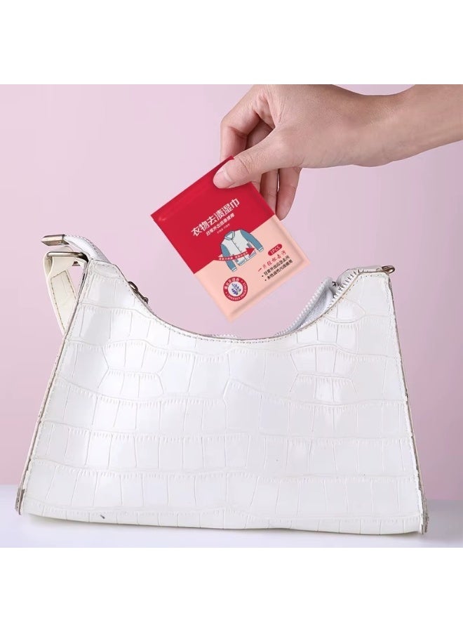 مناديل مبللة لازالة بقع الملابس،مناديل مبللة لازالة البقع عن الغسيل، مناديل مبللة محمولة لازالة البقع في حالات الطوارئ،64 قطعة- 234 - Image 3