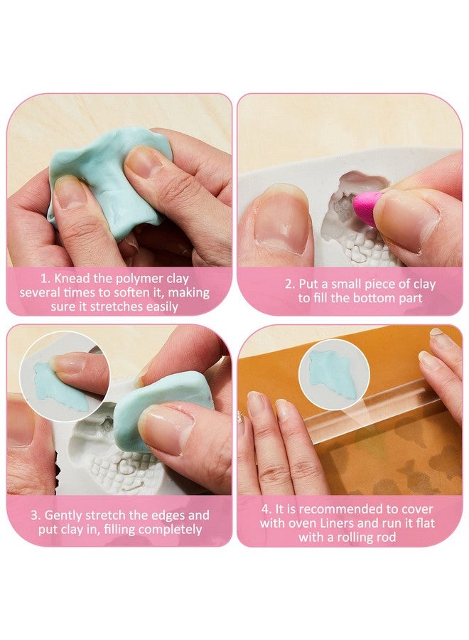 Tessco 2 Pcs Polymer Clay Molds Sweets Polymer Clay Molds For Jewelry Making Candy Shape Clay Molds Ice Cream Lollipop Donut Chips Miniature Clay Molds Polymer Clay Molds For Polymer Clay Earrings Decoration - Image 5