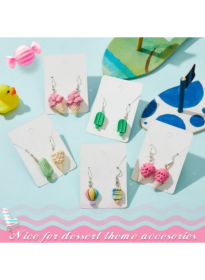 Tessco 2 Pcs Polymer Clay Molds Sweets Polymer Clay Molds For Jewelry Making Candy Shape Clay Molds Ice Cream Lollipop Donut Chips Miniature Clay Molds Polymer Clay Molds For Polymer Clay Earrings Decoration - Image 2