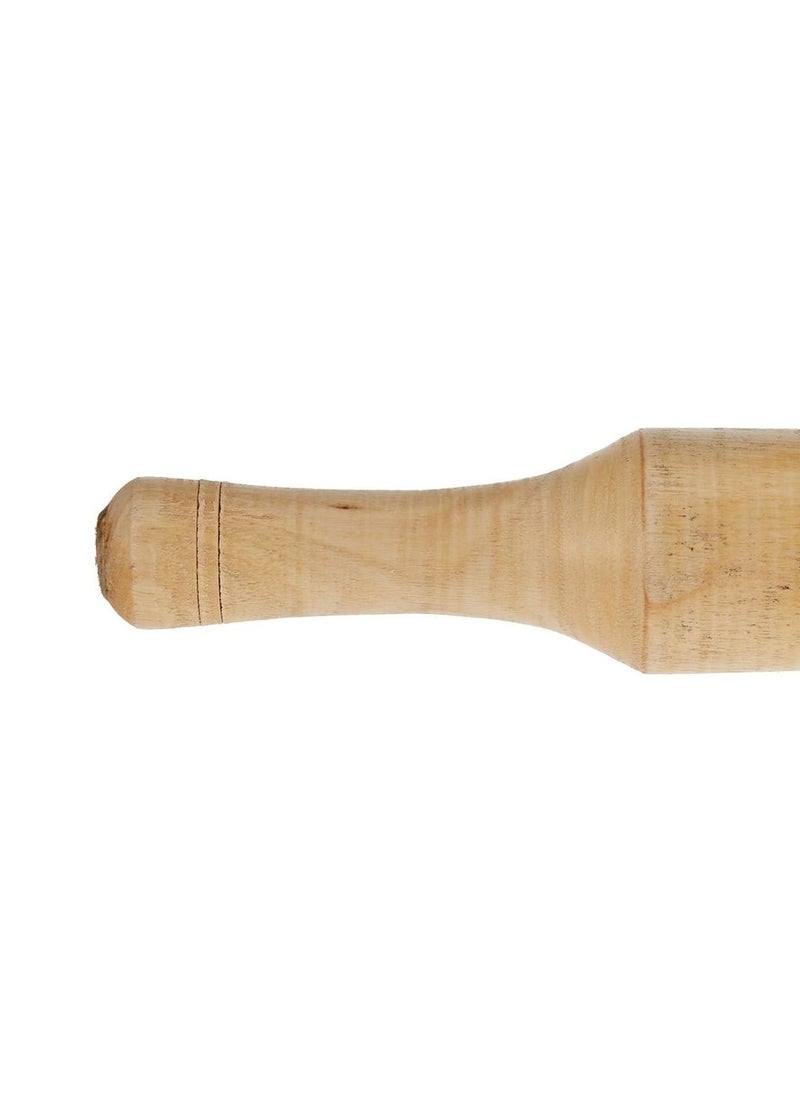 RAJ Raj Wooden Rolling Pin Wooden WPB00M Chakla Belan Roti Roller, Chapati Maker, Roti Maker, Tortilla Roller- 35.5CM  - Image 3