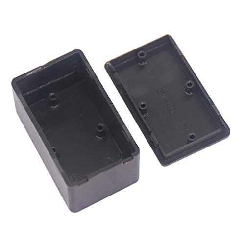 Zulkit 5Pcs Project Boxes ABS Plastic Electrical Project Case Power Junction Box Black 2.40 x 1.41 x 0.98 inch (61 x 36 x 25 mm) - Image 5
