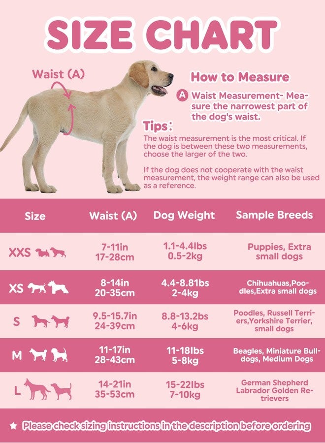 دونو حفاضات دونو للكلاب والقطط الإناث - 24 قطعة، حفاضات دورة شهرية للكلاب الإناث للاستخدام مرة واحدة مع مؤشر للبلل، حفاضات فائقة الامتصاص للكلاب الصغيرة والكبيرة (مقاس XXS). - Image 4