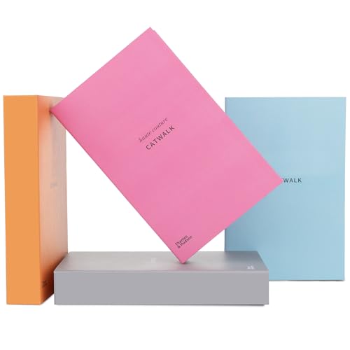 PROBENEX ICON Large | 4 PCS Faux Decorative Books for Home Decor | Not Real Books (Cardboard Boxes) | Coffee Table, Shelf Styling & Modern Aesthetic Accent Pieces for Living Room - Image 1