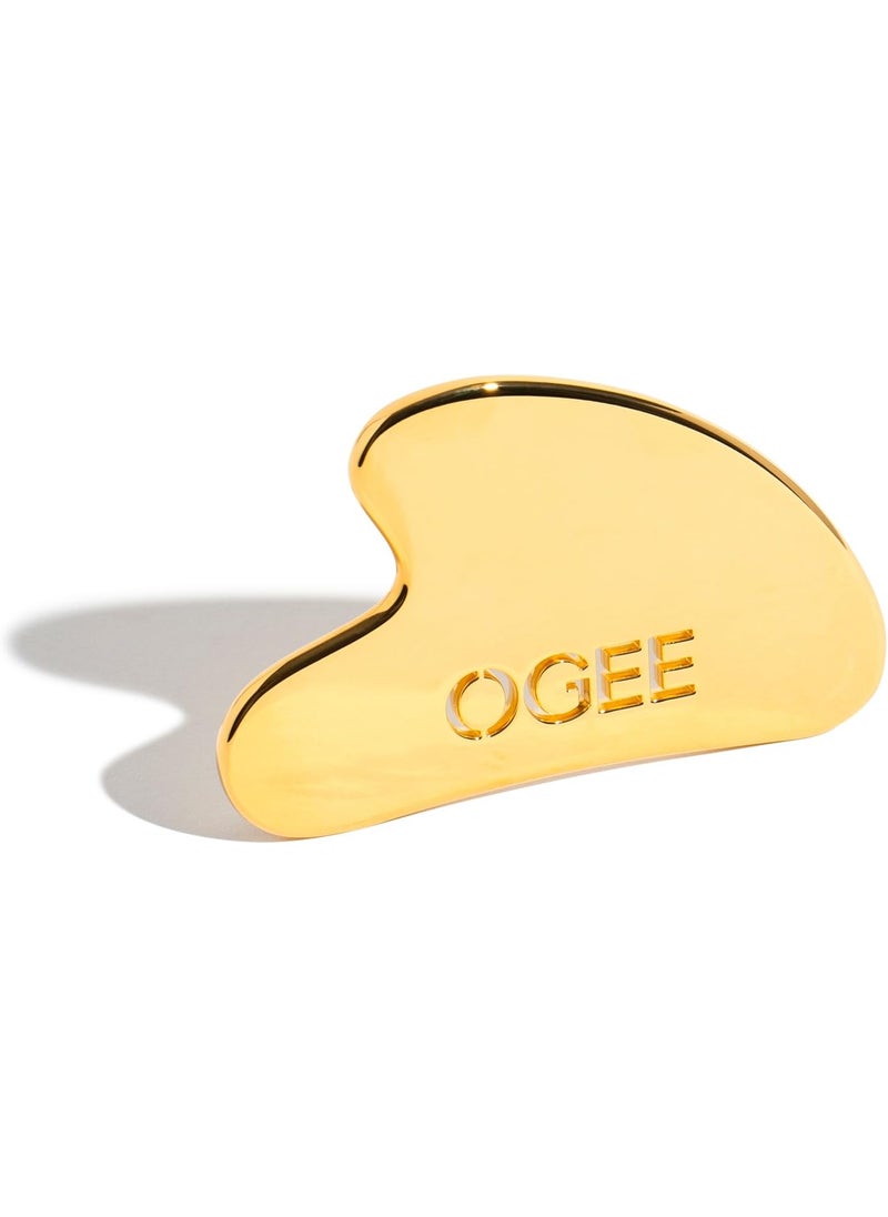 OGEE Ogee Sculptor Gua Sha Facial Tools - Zamac Gua Sha Stone Facial Massager 