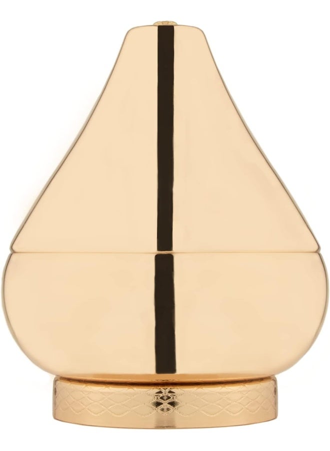 السيف  صينية تقديم جوانا مع غطاء ذهبي صغير - Image 1