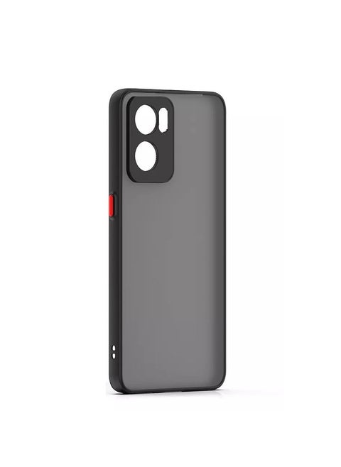 Oneplus Nord N20 SE Protective Case Shockproof TPU Phone Translucent Cover With Borders For OnePlus Nord S20 SE (Black)
