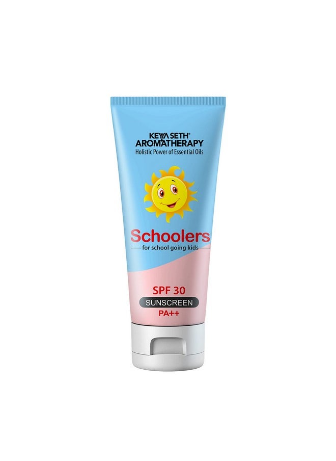 Keya Seth Aromatherapy Keya Seth Aromatherapy, Schoolers Sunscreen Spf 30 Pa++ For Kids Mineral Based Lotion -Paraben & Sulphate Free 50Ml.  - Image 1