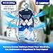 ZARPAX Hanging Moisture Absorber Activated Charcoal 106 oz300g Moisture Absorbing Bags for Bathroom Closet Kitchen Removes Moisture Humidity Odors Portable Dehumidifier Set Of 10 - Image 4