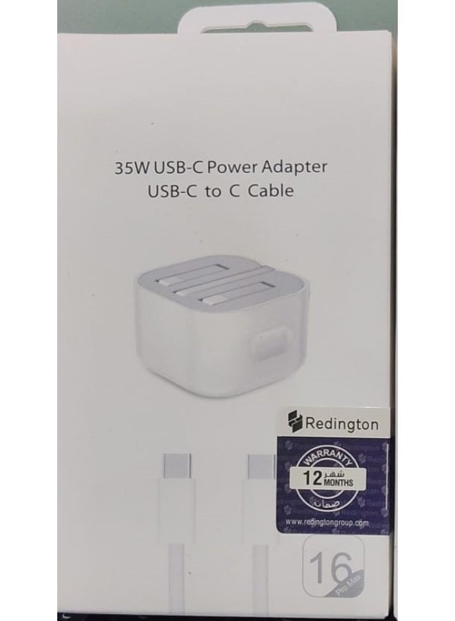 iPhone 16 Pro Max 35W Triple Charger - Image 1