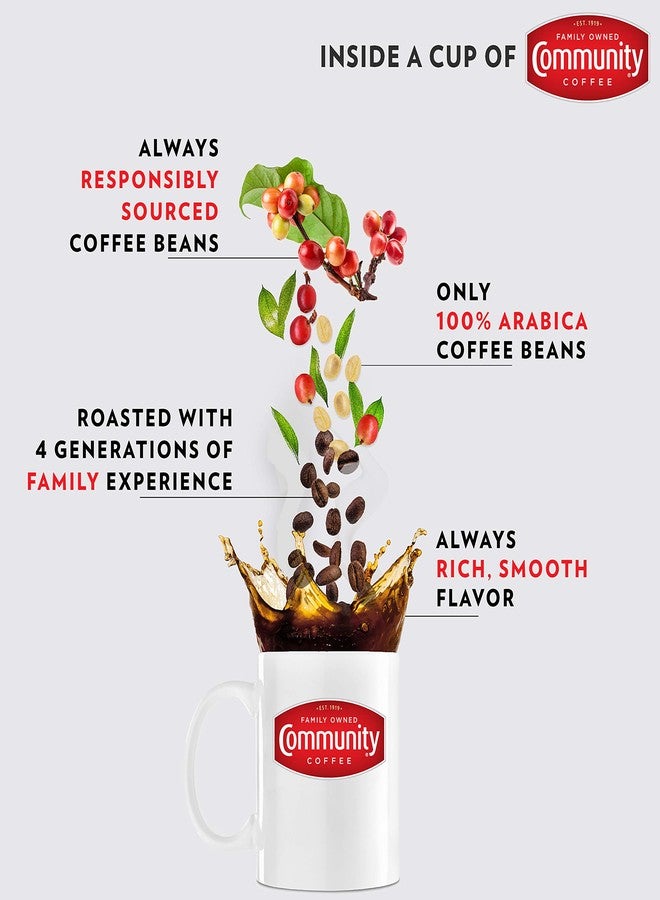 Community Coffee French Vanilla Flavored 36 Ounce, Medium Roast Ground Coffee, 12 Ounce Bag (Pack of 3) - Image 3