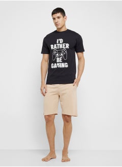 Robert Wood Nightwear Top & Shorts Sets  - Image 5