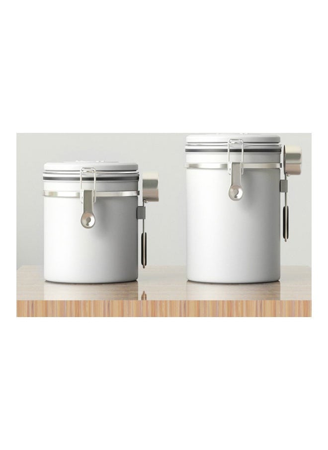 NIBEMINENT Sealed Coffee Bean Holder White 16.00x13.50x13.50cm  - Image 2
