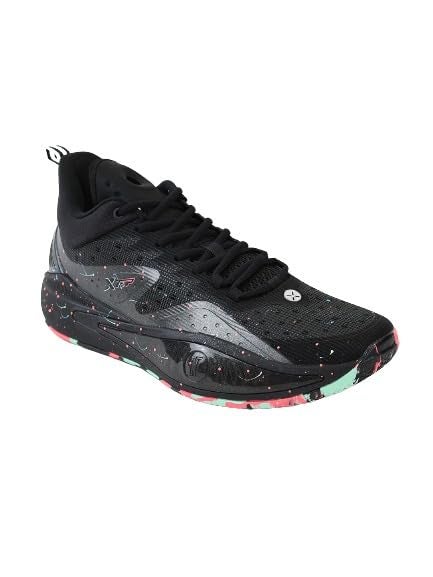 XTEP Men Basketball Shoes/Sneakers with Shock Absorption Sports Lining & Breatheable Mesh Upper with Embedded TPU Sole for Extra Support & Rebound Euro- 41 - Image 1