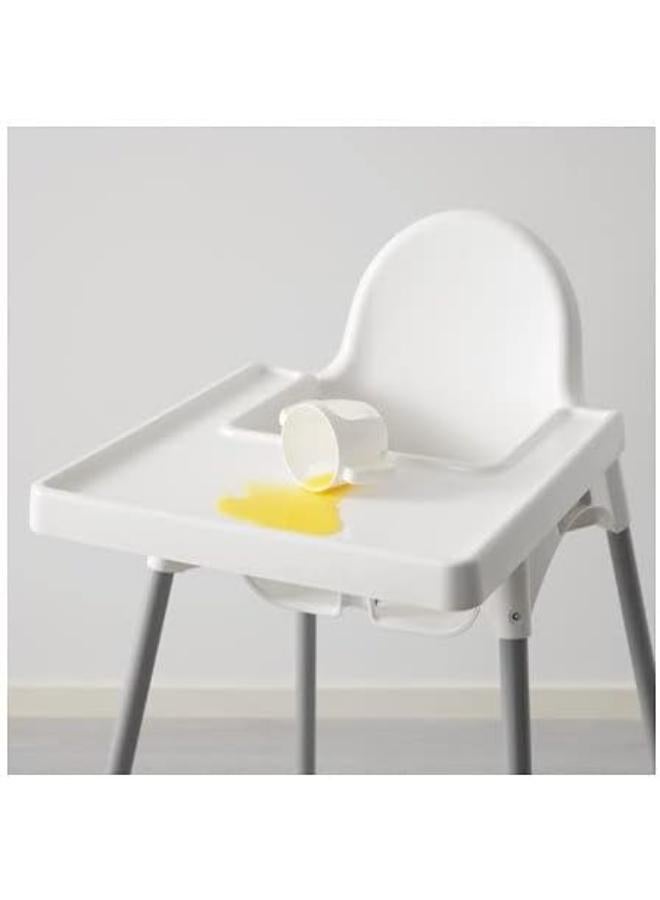 كرسي مرتفع للأطفال مع صينية وحزام أمان - Image 3