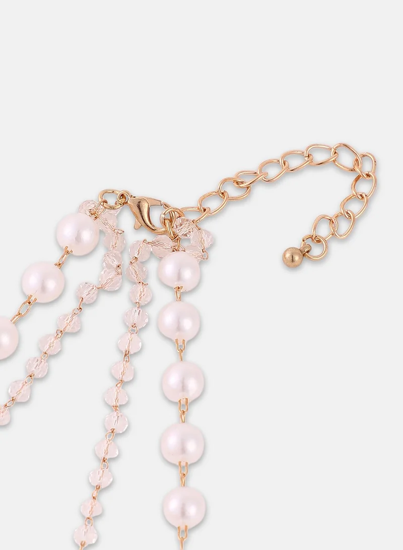 سوهي Women's The Noirini Multi-Layer Necklace