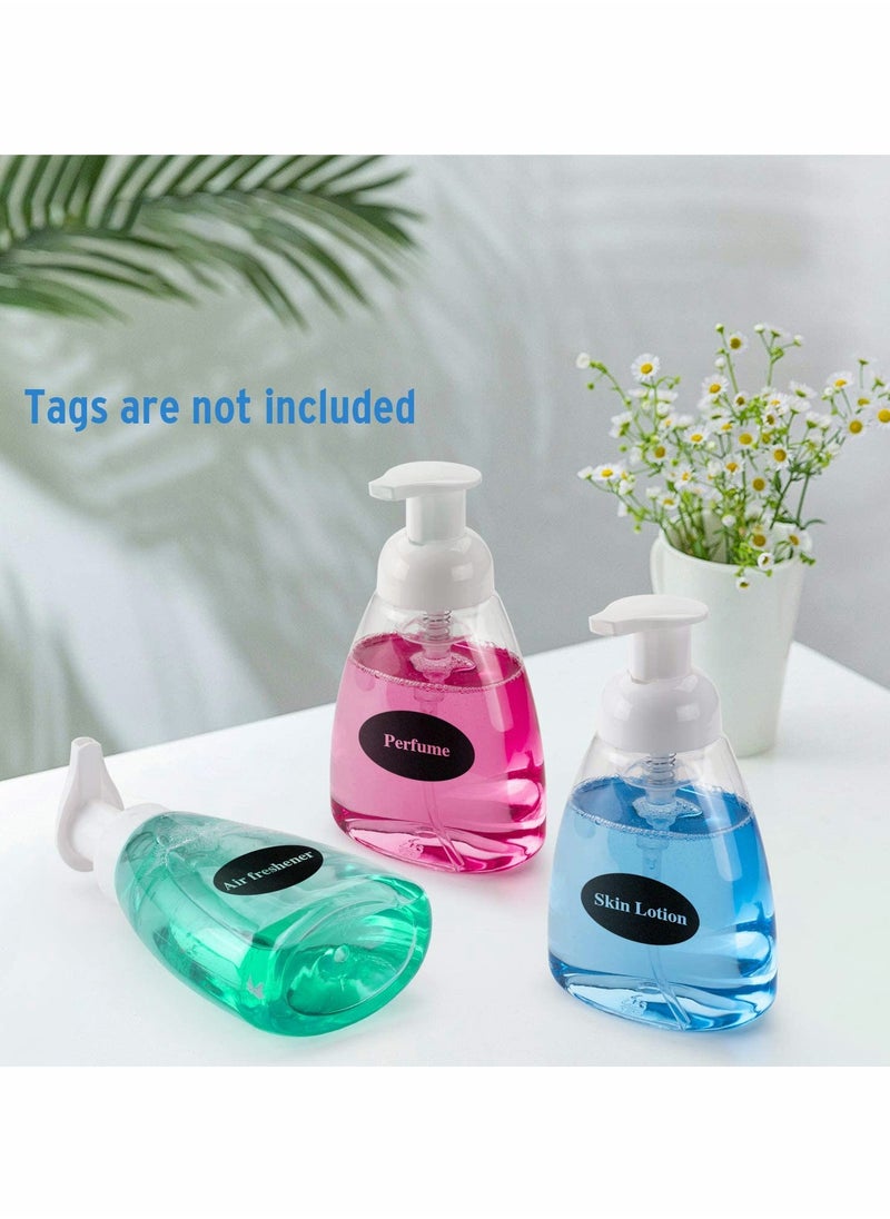 Foaming Soap Dispenser Hand Soap Dispensers Refillable Plastic Foam Soap Dispenser Bottle Oval with White Pumps Empty Plastic Liquid Soap Pump Bottles for Kitchen Bathroom - pzsku/ZFE205852605B07DD4118Z/45/_/1717050915/2d28ba3c-c87a-4179-ba5c-02f26675b6f1