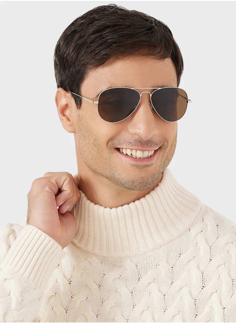 30 سندايز Frontier  Aviator Sunglasses