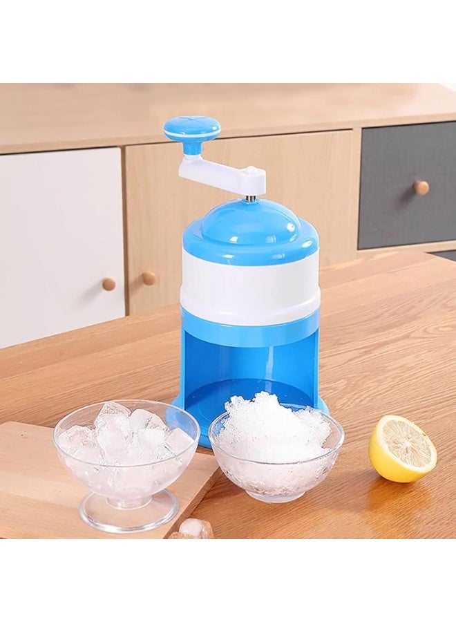 Shaved ice machine, portable shaved ice machines and snow cone machine, ice crusher without BPA, manual ice crusher, manual snow ice crusher, ice maker.  - Image 4