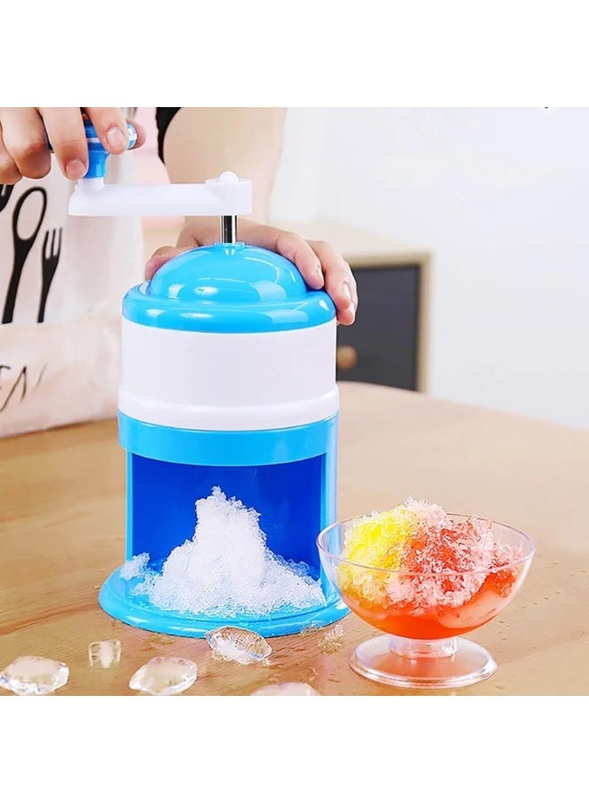 Shaved ice machine, portable shaved ice machines and snow cone machine, ice crusher without BPA, manual ice crusher, manual snow ice crusher, ice maker.  - Image 3