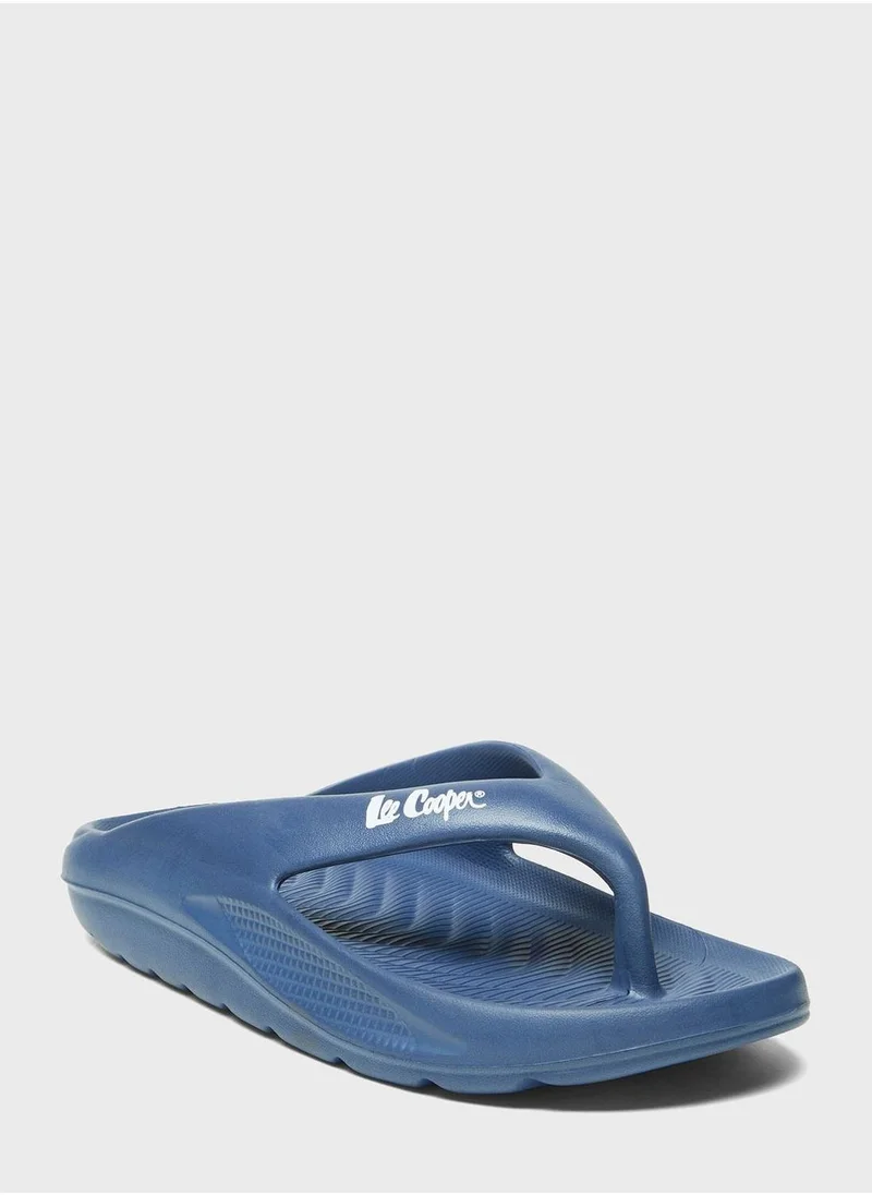 لي كوبر Logo Flip Flops