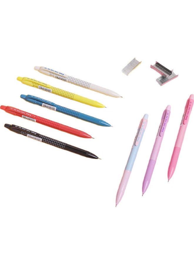 Pilot Colorful Wiggly Mechanical Pencil For Elementary School Students, Non-Breaking Mechanical Pencil, Student Stationery, Hfme-20R 0.5Mm Black Grid - Image 1