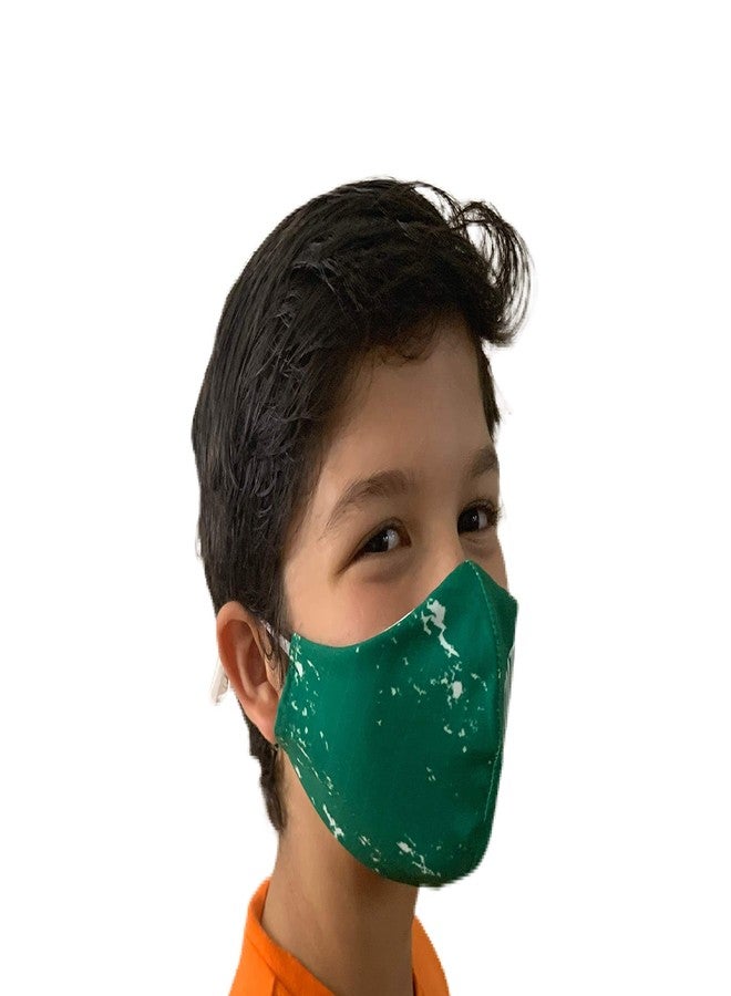 Must Kids Face Mask Reusable Breathable Age 5-14, Youth (Football) - Image 2