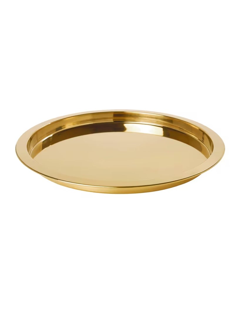 صينية نحاسية لون 38 سم - Image 3