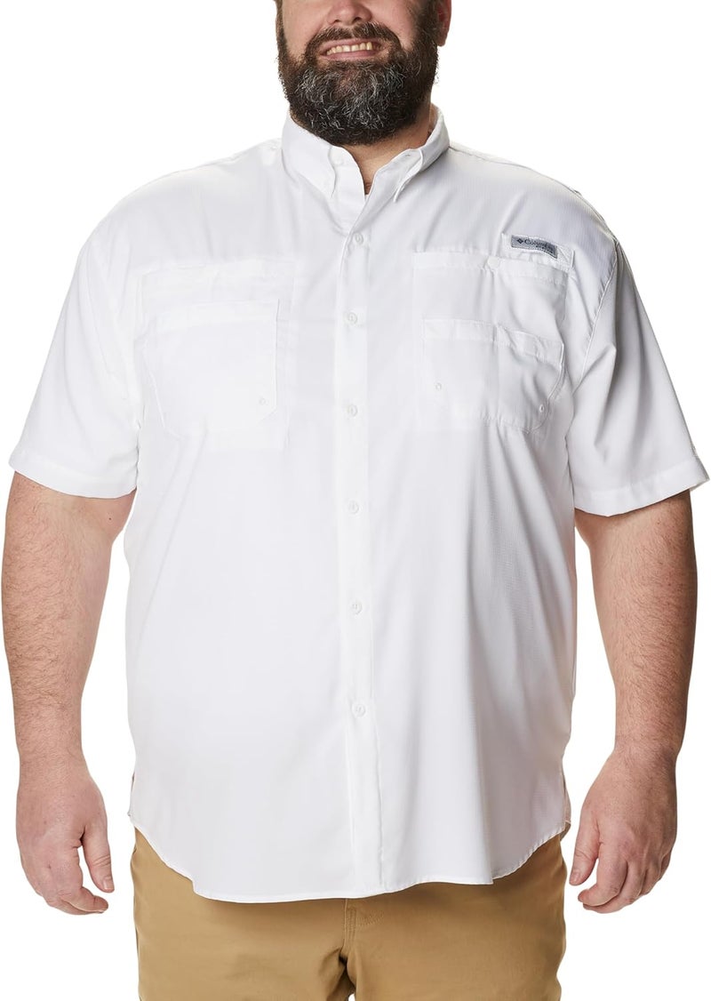 Columbia Men's PFG Tamiami II Short Sleeve Fishing Shirt - Moisture Wicking and Sun Protection - Image 4